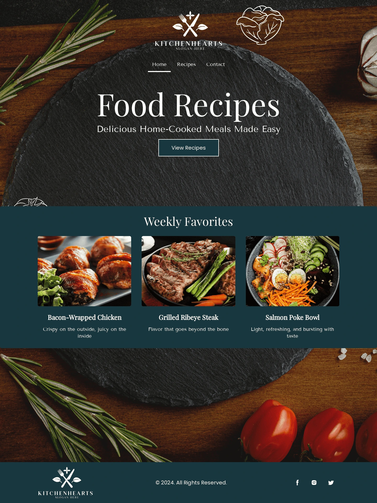 KitchenHearts Recipes